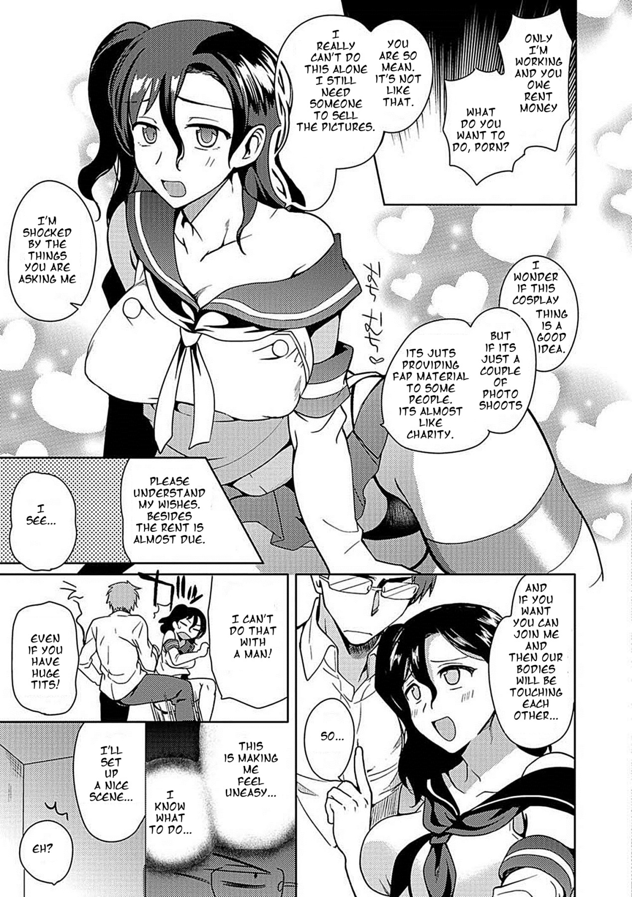 Hentai Manga Comic-A Job For a TS Cosplayer-Read-3